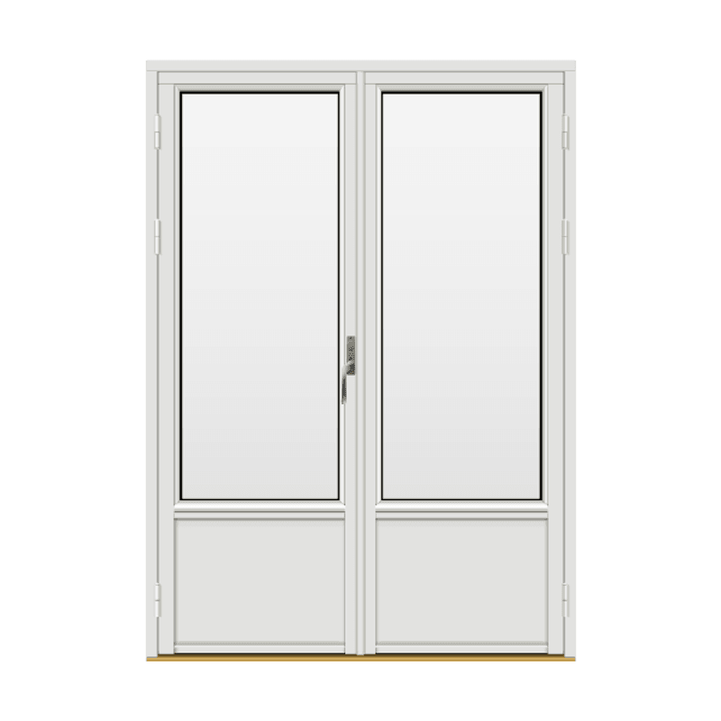 H-balkongdøren Standard Tre 2-fløyet 150x210 (149x209)