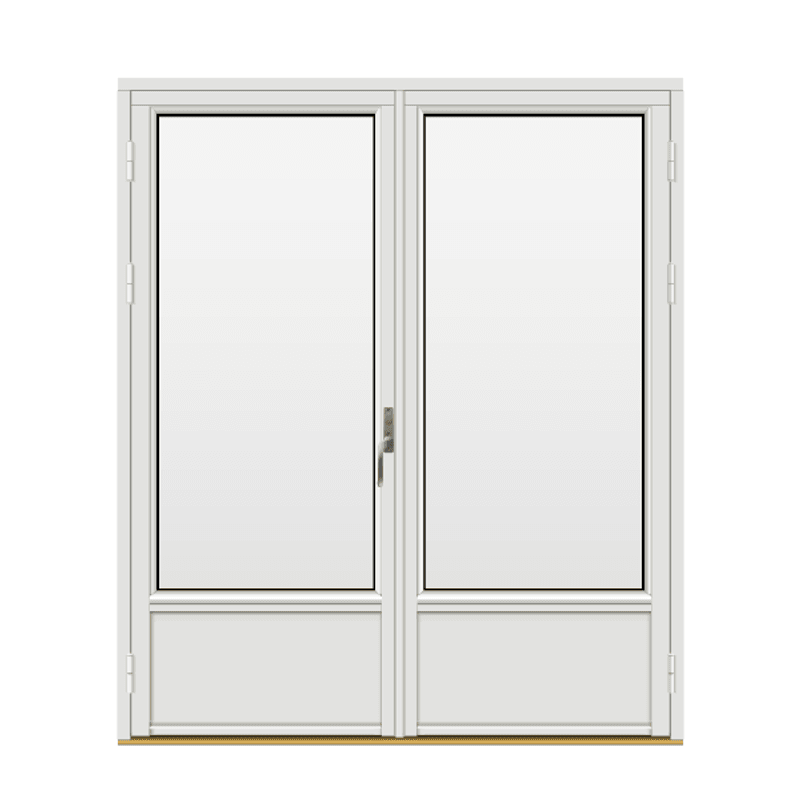 H-balkongdøren Standard Tre 2-fløyet 170x200 (169x199)