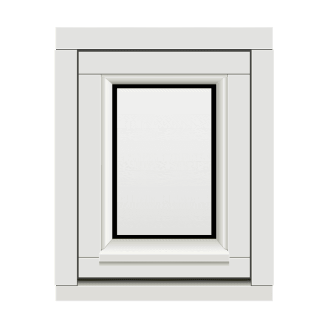 Hovedbilde H-vinduet sidesving 1 rams 40 x 50 (39 x49)