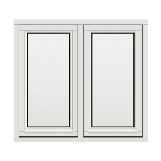 Hovedbilde H-vinduet sidesving 2 rams 110x100 (109x99)