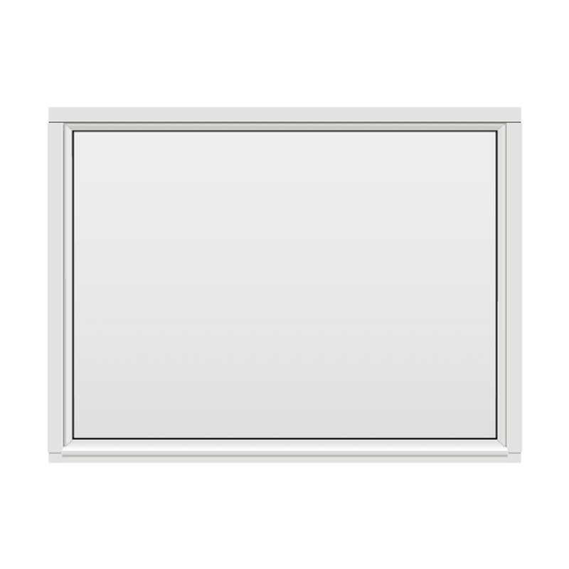 Fastkarm Vindu 120x90 (119x89)